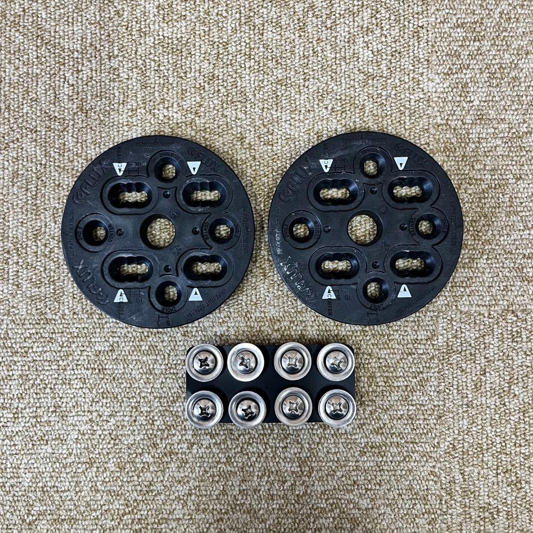 【美品】FLUX XF L ホワイト ビンディング バインディング