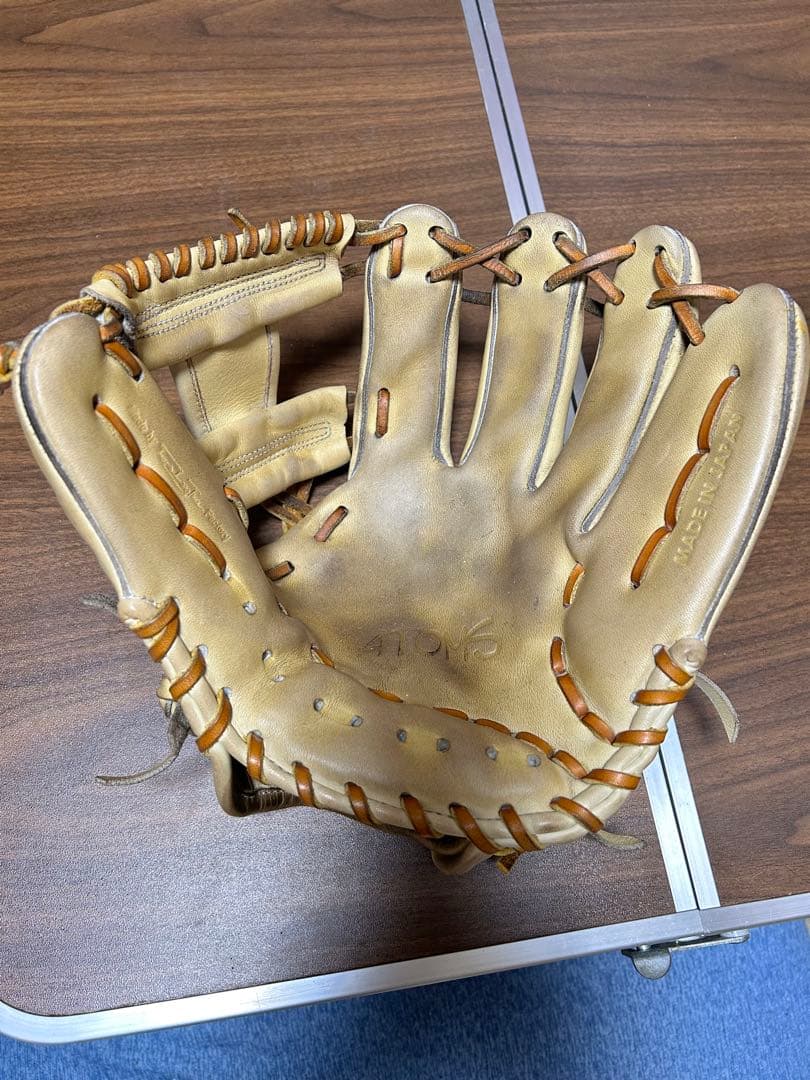 日本製 ATOMSレザー グローブ 右投げ用