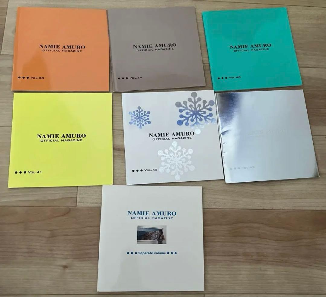 安室奈美恵 会報 コンプリート