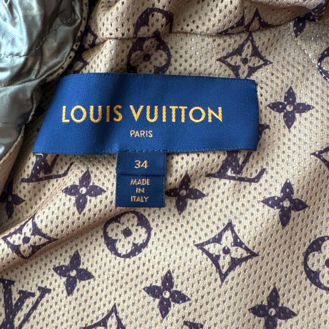 ルイヴィトン メタリックモノグラム レーヨン ジャケット 34 RW211W