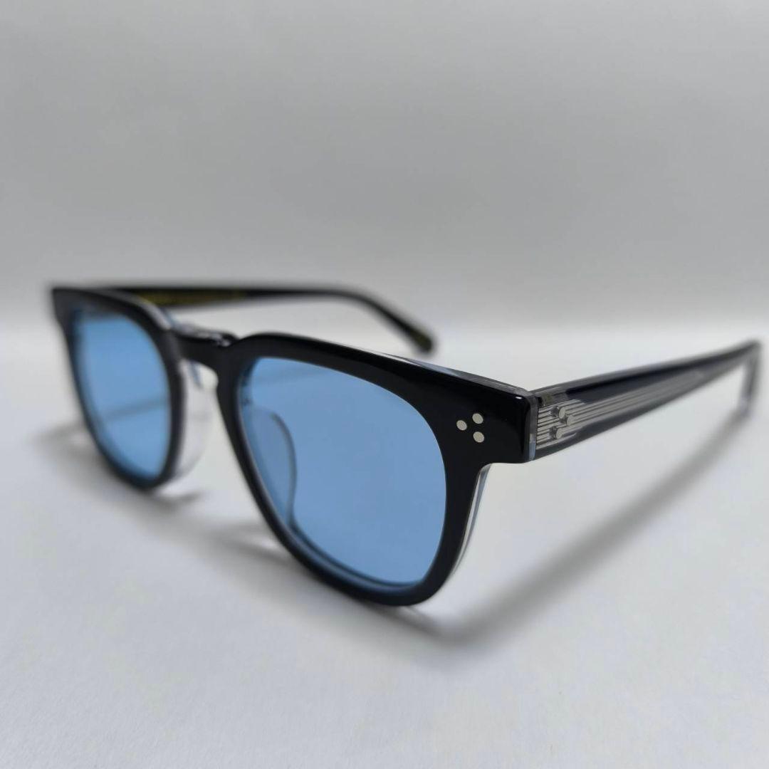 TRORIS モスコット DUDEL ブルーレンズ サングラス メガネ