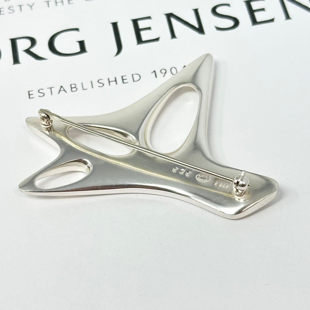   323 エナメル　シルバーブローチ　925S