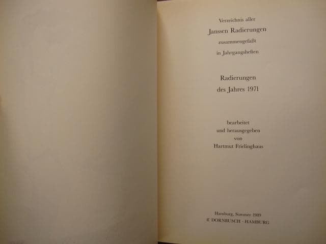 Horst Janssen : ホルスト・ヤンセン