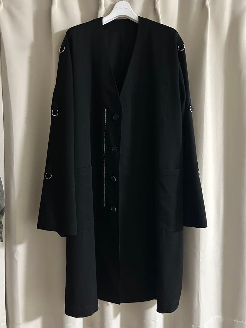 ソロイスト 20AW ノーカラードクタージャケット 46