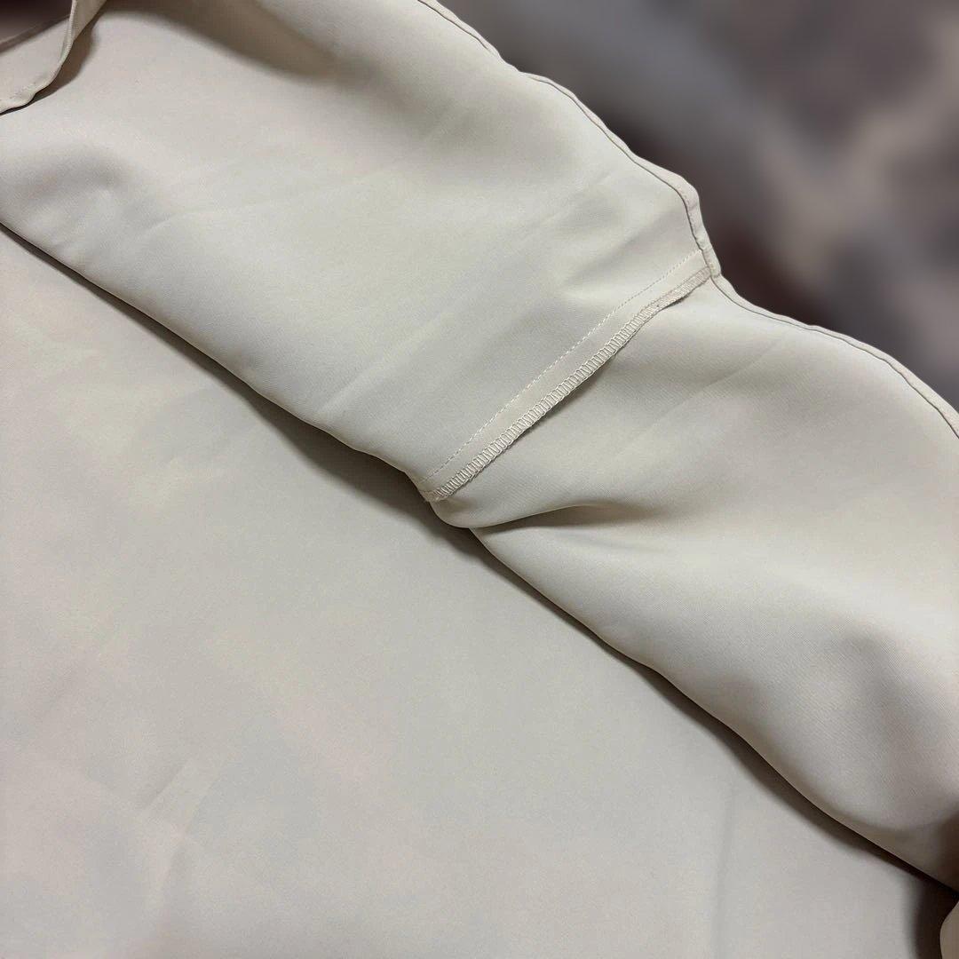 ほぼ新品❤️ Leja チュールパイピングリーフベルト付きAラインワンピース S