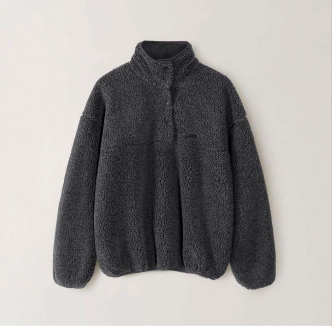 OHTORO オオトロ　ハーフジップ　Nap Camper Fleece グレー