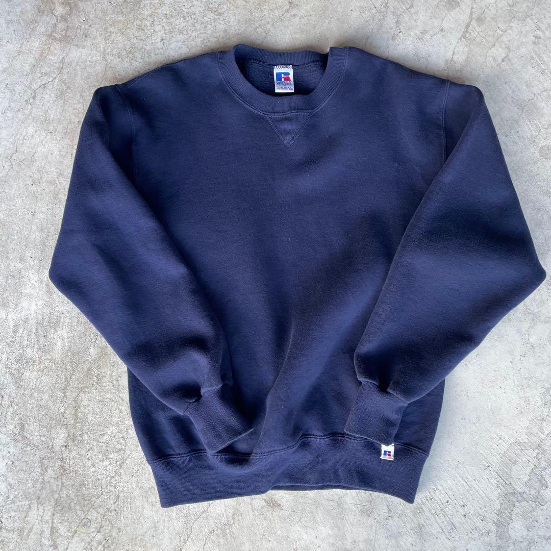 90s USA製　RUSSELL ATHLETIC 無地スウェット