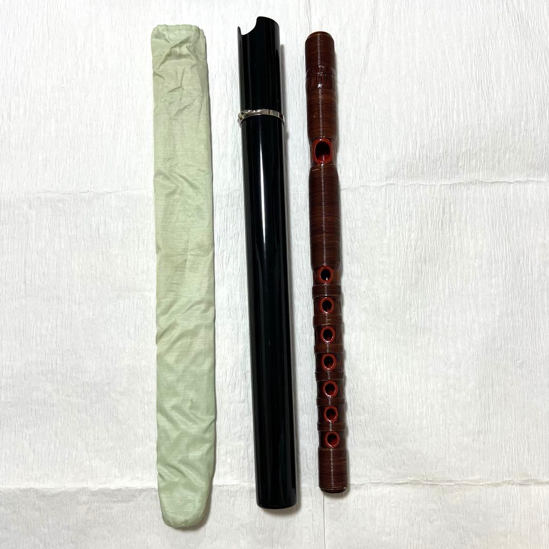 [中古]能管　能管筒　能　笛　一噌流