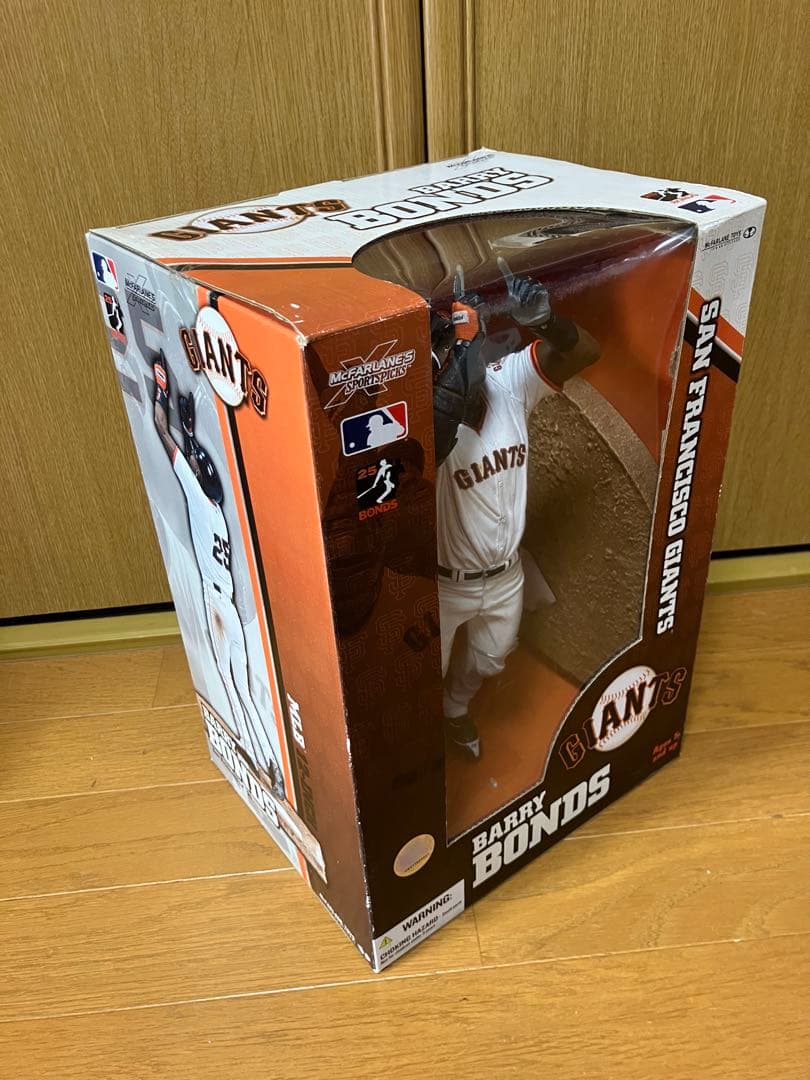 MLBマクファーレン　SFジャイアンツバリー・ボンズ ❣️レア12インチモデル‼️
