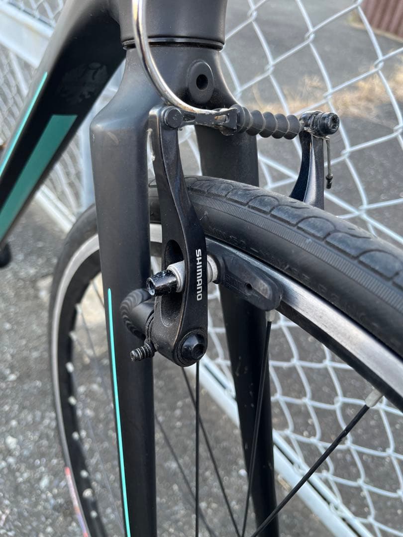 bianchi ROMA3 サイズ50 ブルホーンカスタム　claris