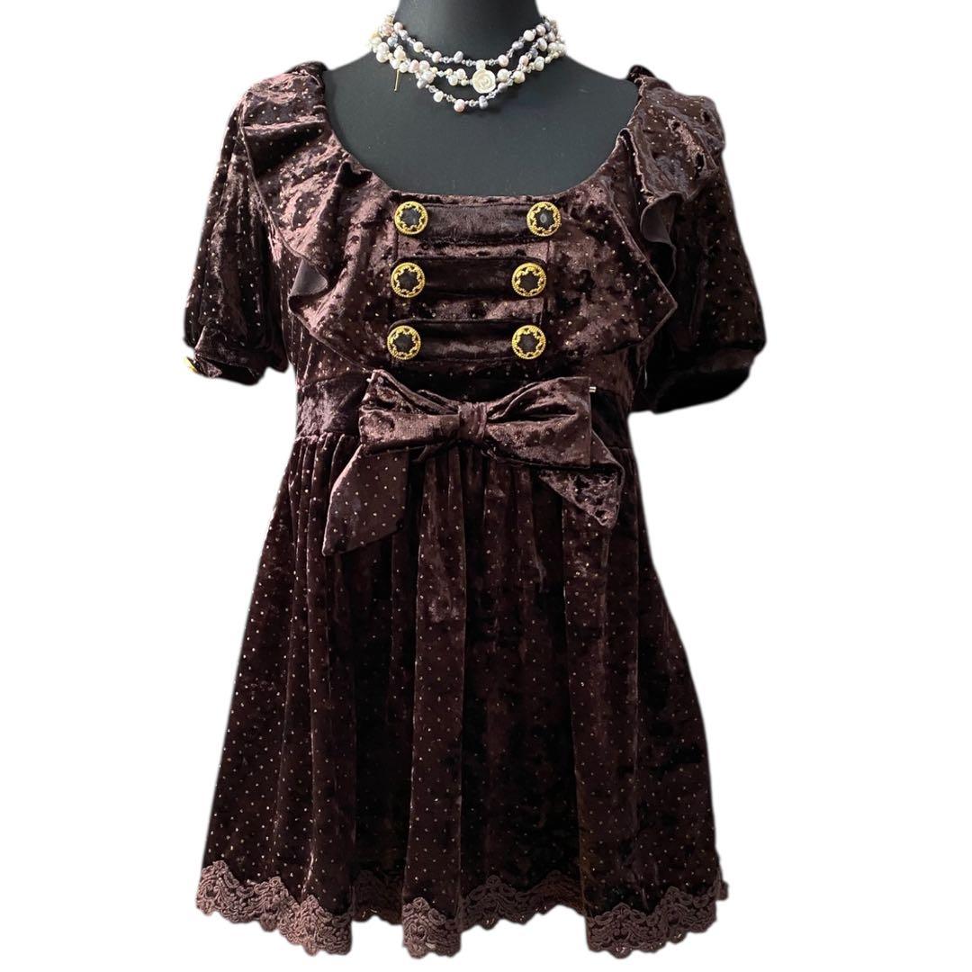 レア LIZLISA ベロア チュニック 平成ギャル 姫ギャル 00s