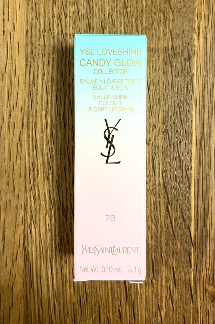 【悠様】YSL ラブシャインキャンディグロウ 限定 7B ヌードプレジャー