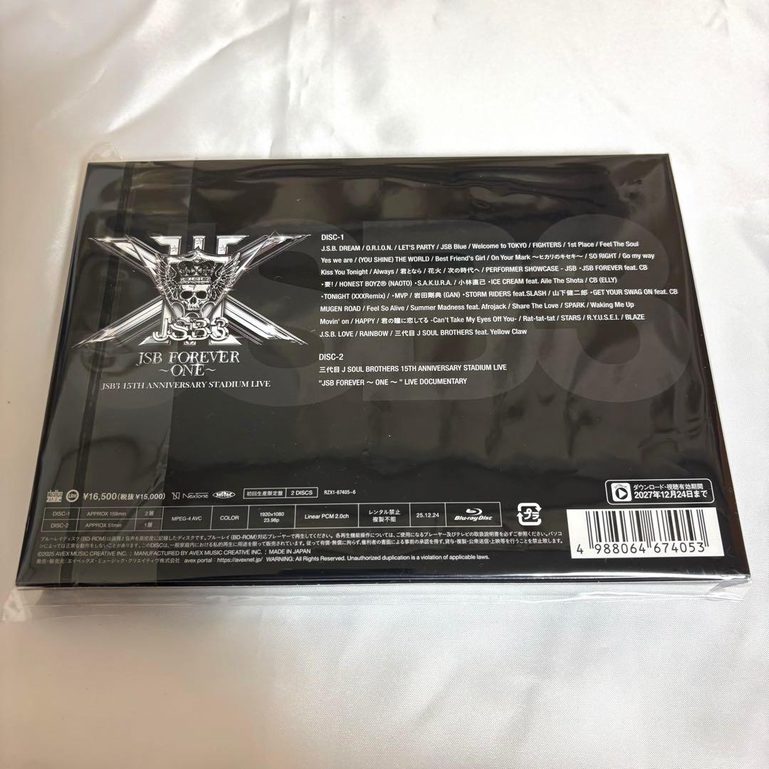 ✨本日限定価格✨ 三代目 JSB FOREVER スタジアム ライブDVD