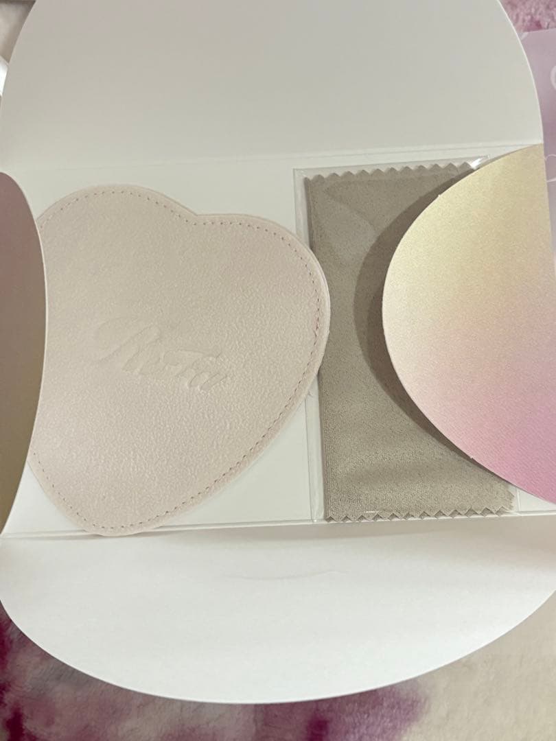 タイムセール　リファReFa 会員限定　ハートミラー　コーム　シルキーパープル