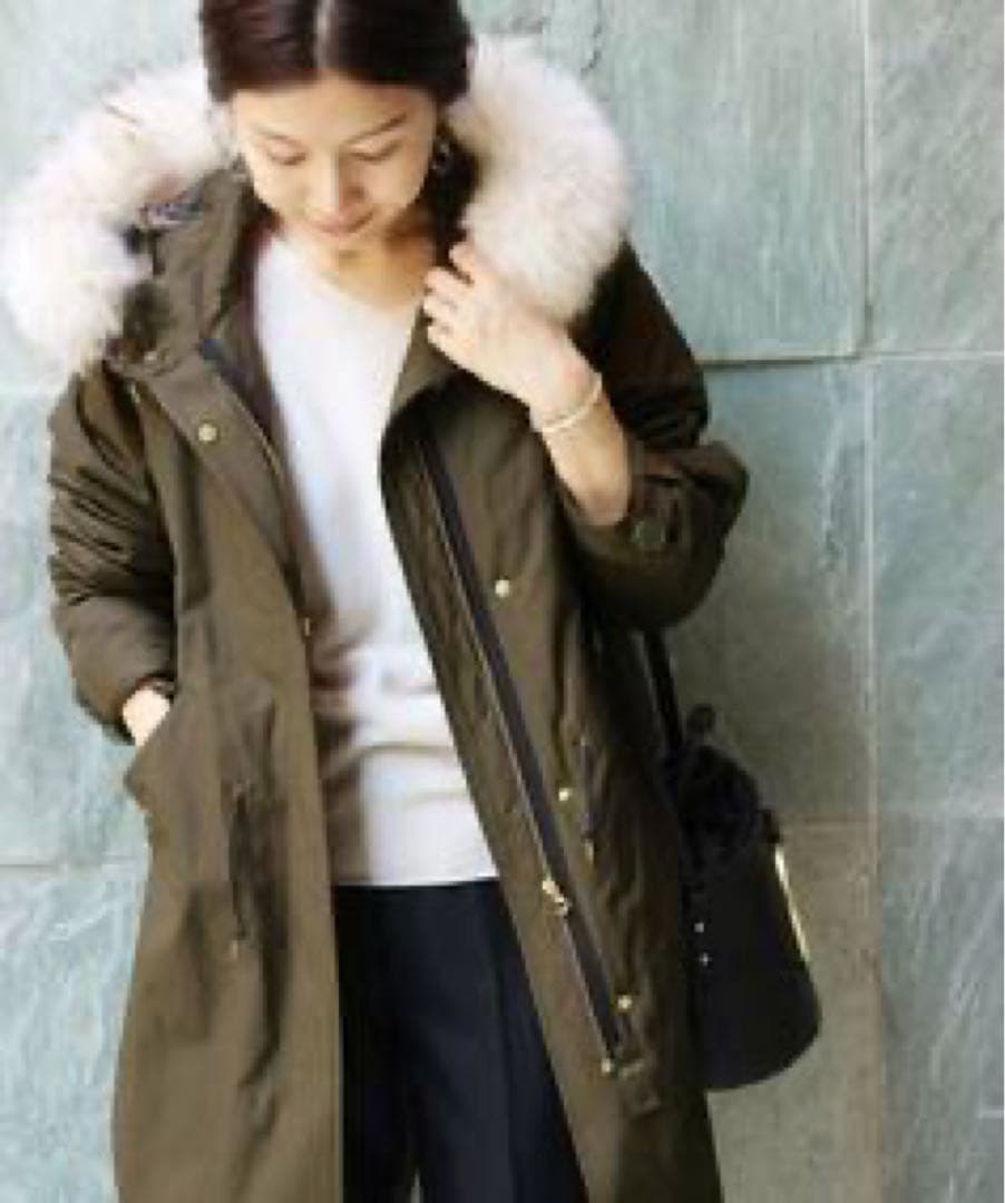 タグ付きイエナ　C/Pe モッズコート36サイズ