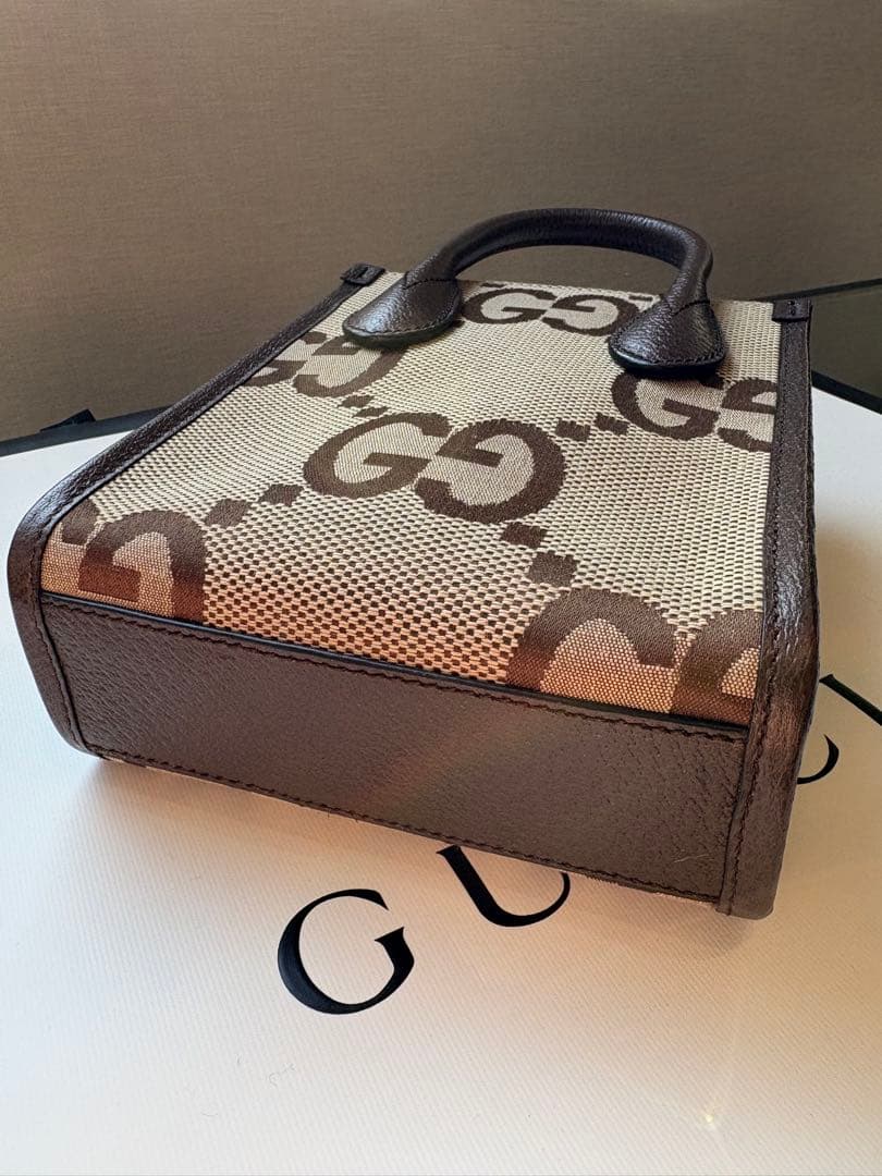 aki　GUCCI グッチ ジャンボGG トート ショルダーバッグ