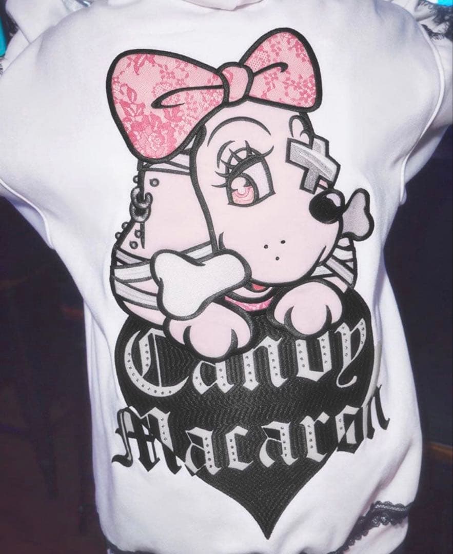 ミシェルマカロン ガルフィーコラボBIGパーカー michellMacaron