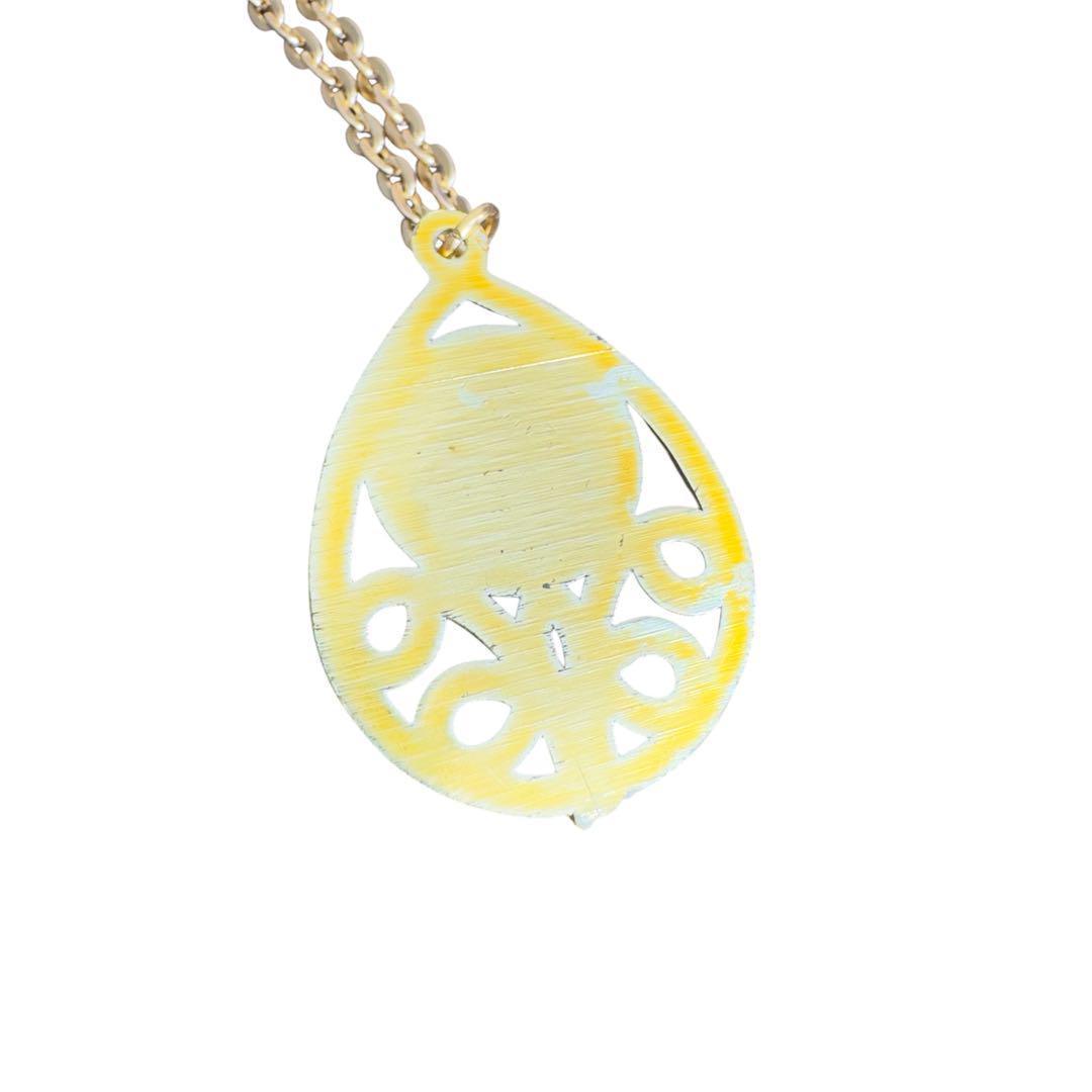 【平成レトロ】1990年代　セボンスター　ブルー　ネックレス　デッドストック