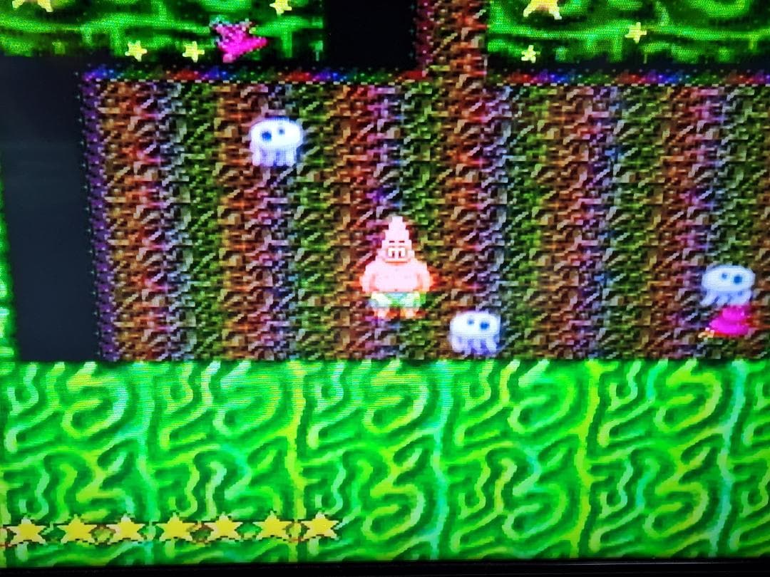 【未使用品】スポンジボブ　TVゲーム（外国製）レトロゲーム風