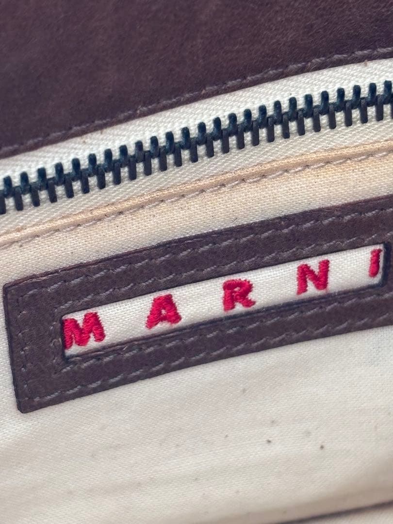 MARNI レザー　ポシェット　ヴィンテージ