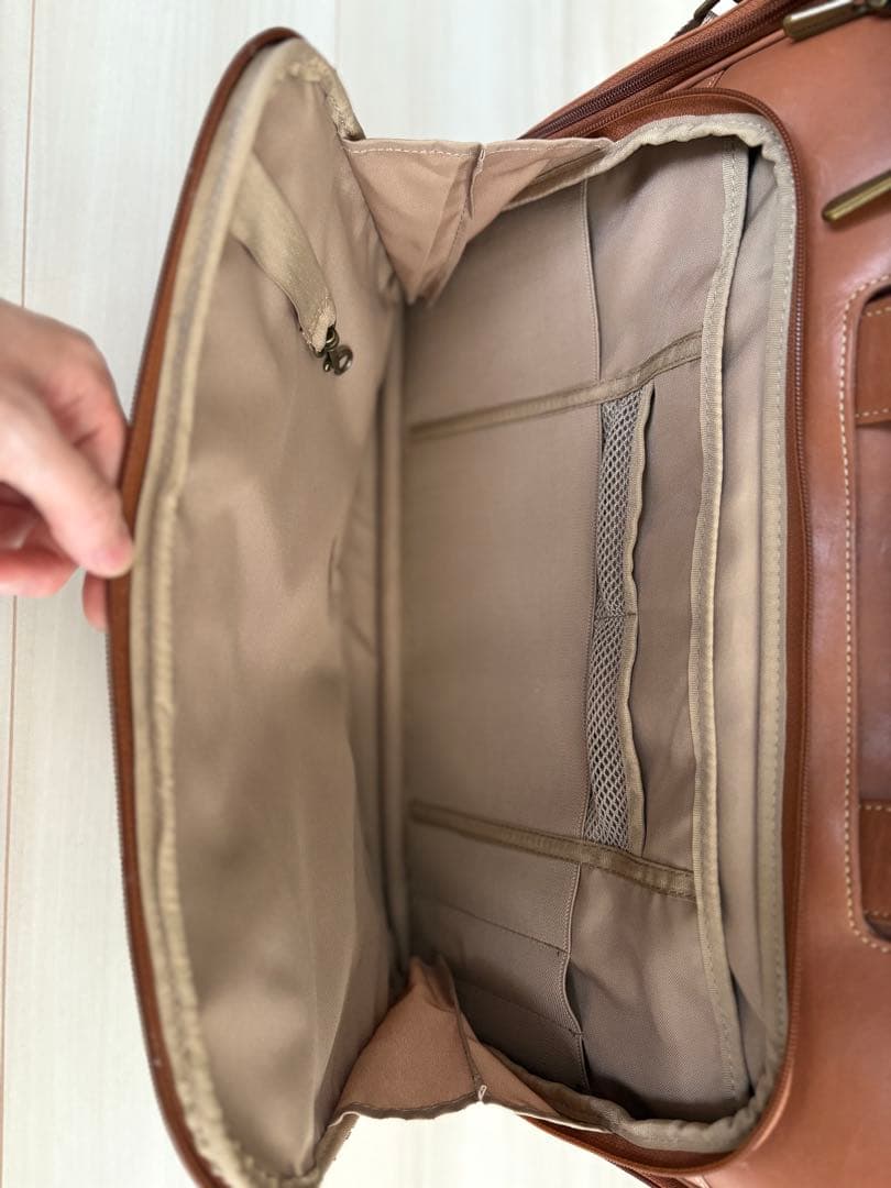 【美品】hartmann レザー 大容量 ビジネスバッグ