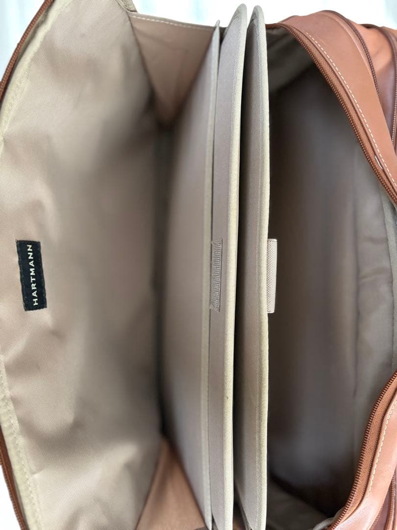 【美品】hartmann レザー 大容量 ビジネスバッグ