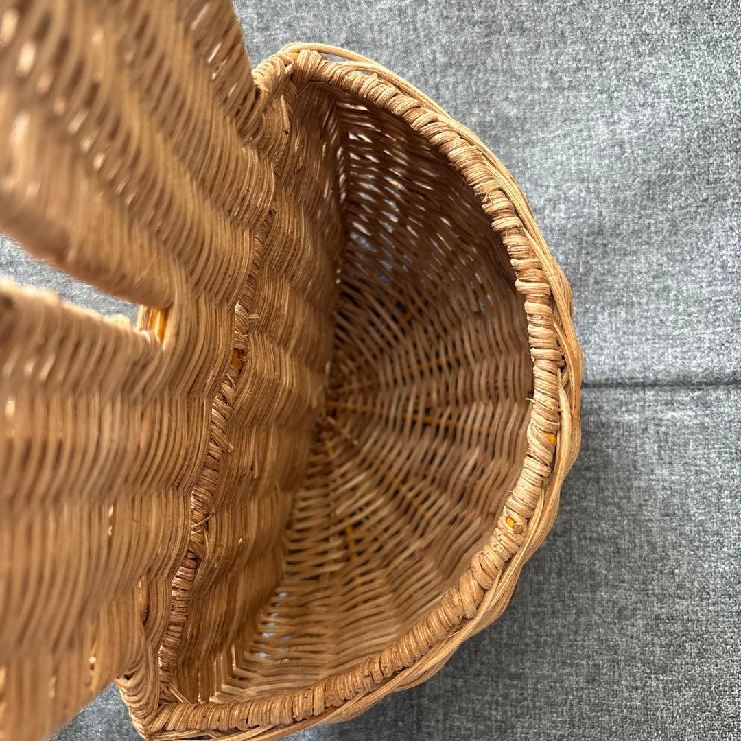 ミッフィー　ラタン　バスケット　壁掛け　studio CLIP スタジオクリップ