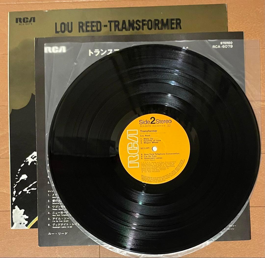 希少レア　国内初盤レコード ルー・リード　トランスフォーマー