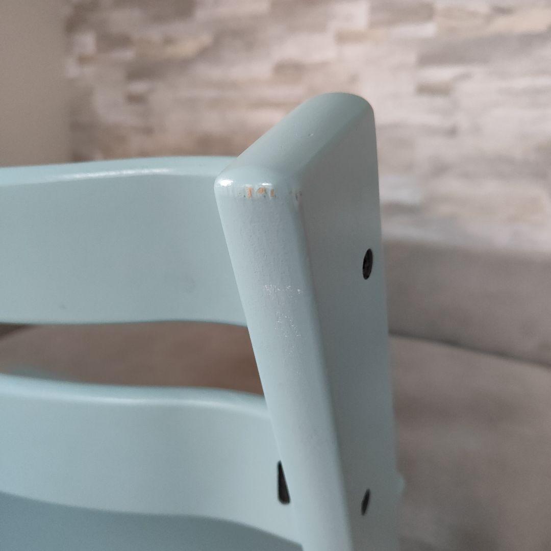 STOKKE ストッケ トリップトラップ 木製 ベビーチェア　アクアブルー