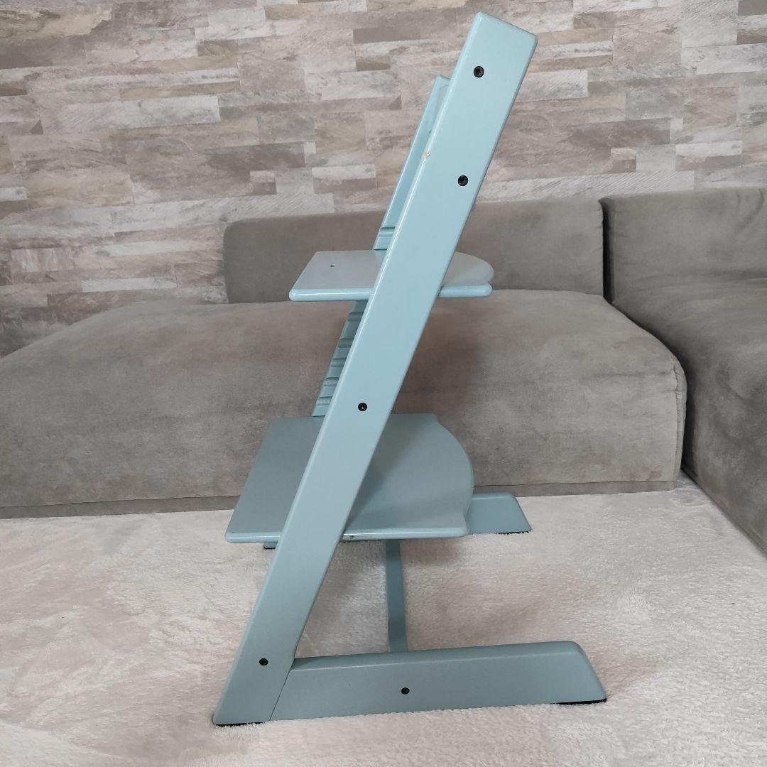 STOKKE ストッケ トリップトラップ 木製 ベビーチェア　アクアブルー