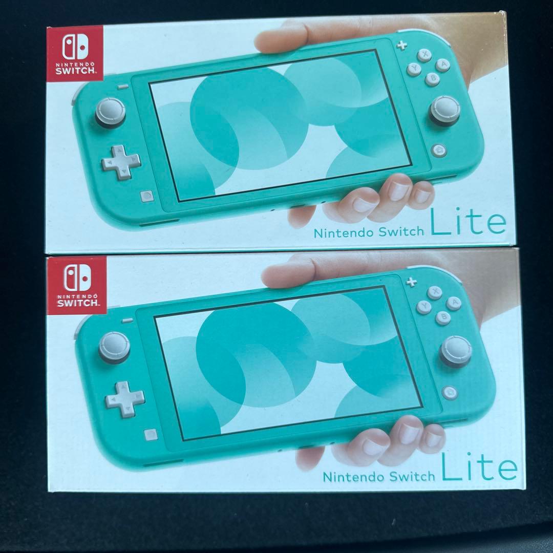 Nintendo Switch Lite ターコイズ 本体　2台セット