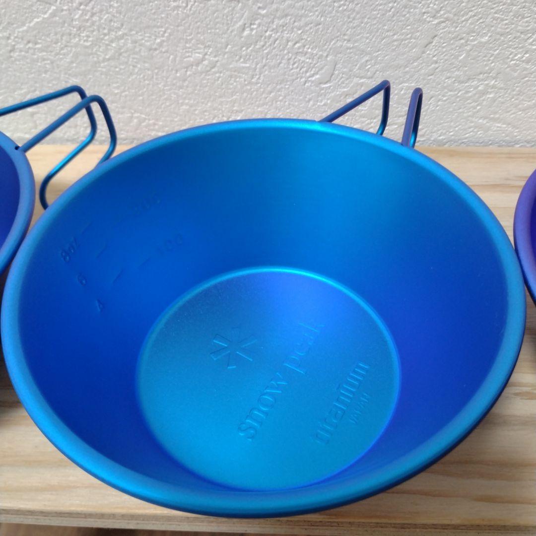 スノーピーク　オンライン限定シェラカップ・東京限定シェラカップ　3個セット