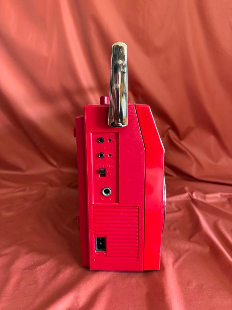 ナショナルRX-4940 ラジカセ赤　 ピカピカに磨きました　値引交渉可