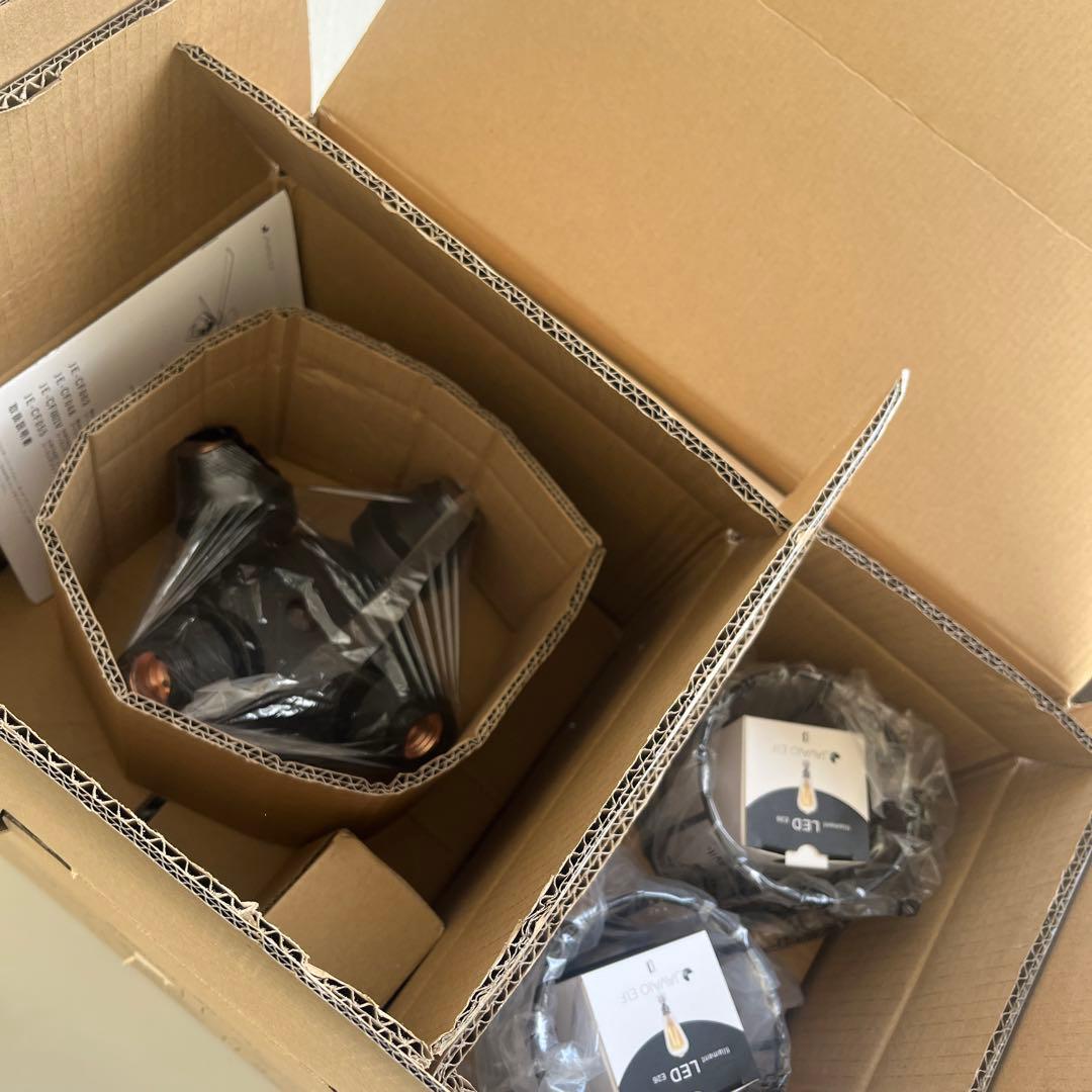 シーリングファン ブラック　JAVAlO ELF JE-CF003-BK