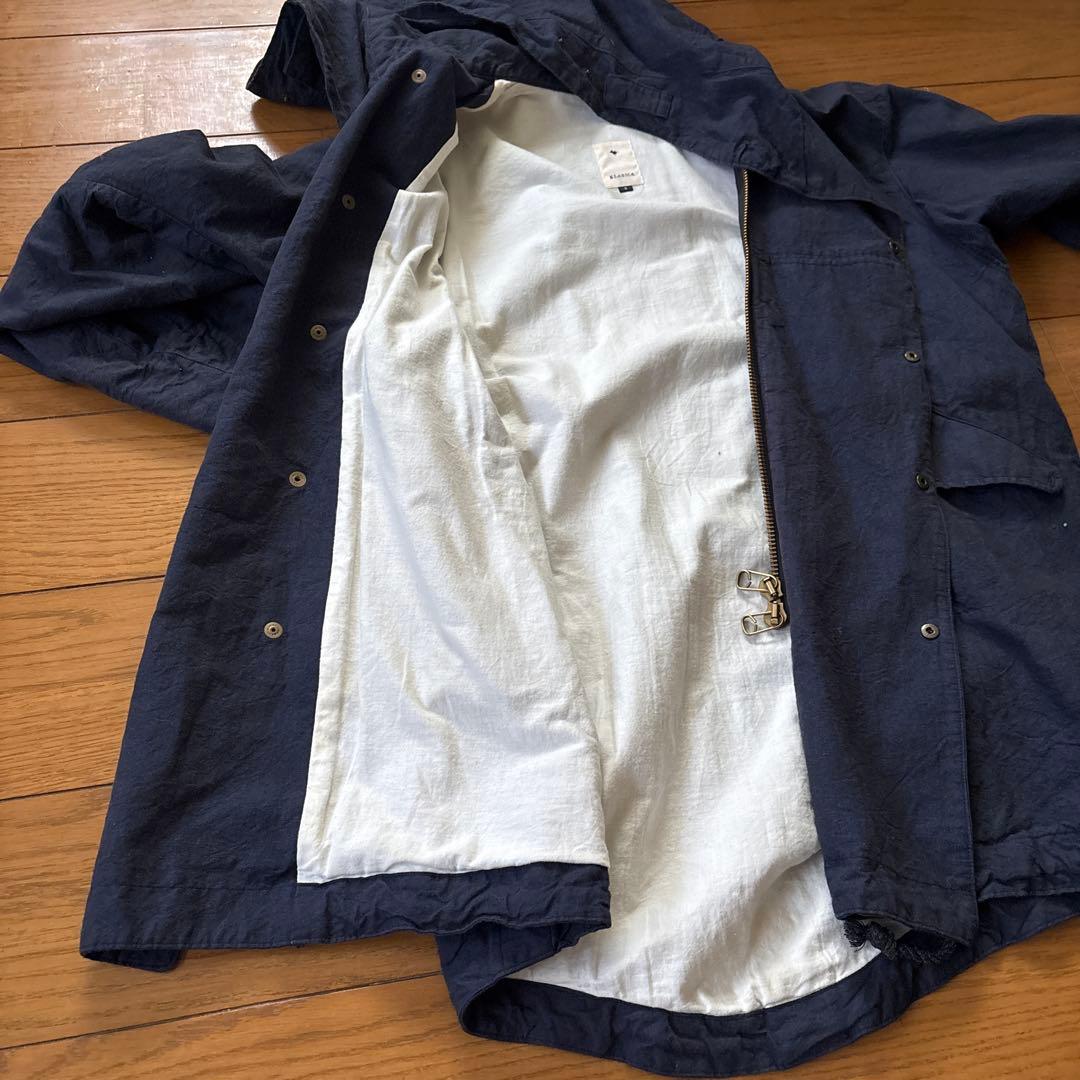 KASUGA ネイビー モッズコート M