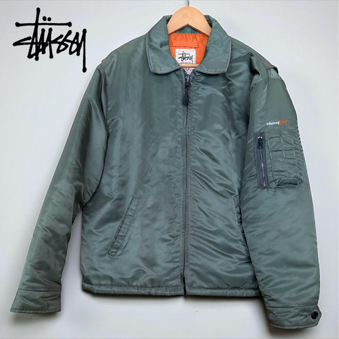 ジャケット・アウター 90s vintage Old Stussy military jacket