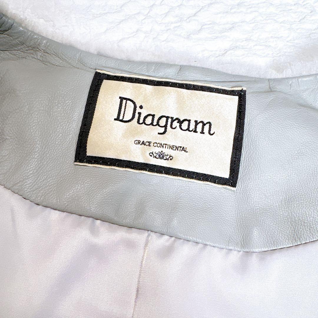 まき様✨人気完売品✨ダイアグラム　ムートンFOXファー　コート　ジャケット