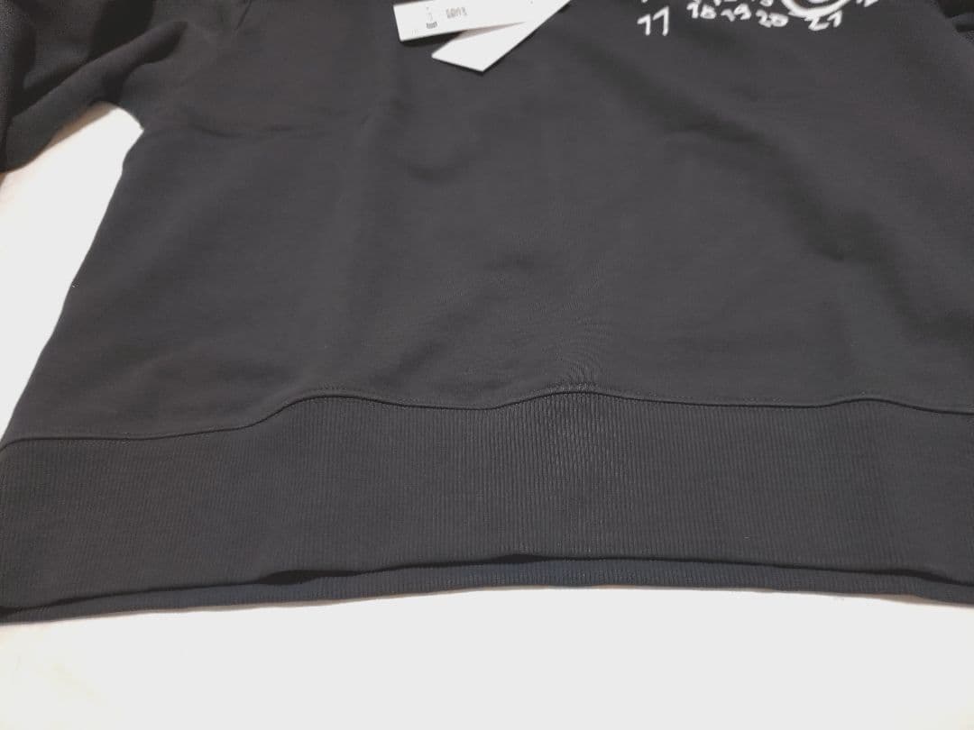 MM6 Maison Margiela ブラック スウェット