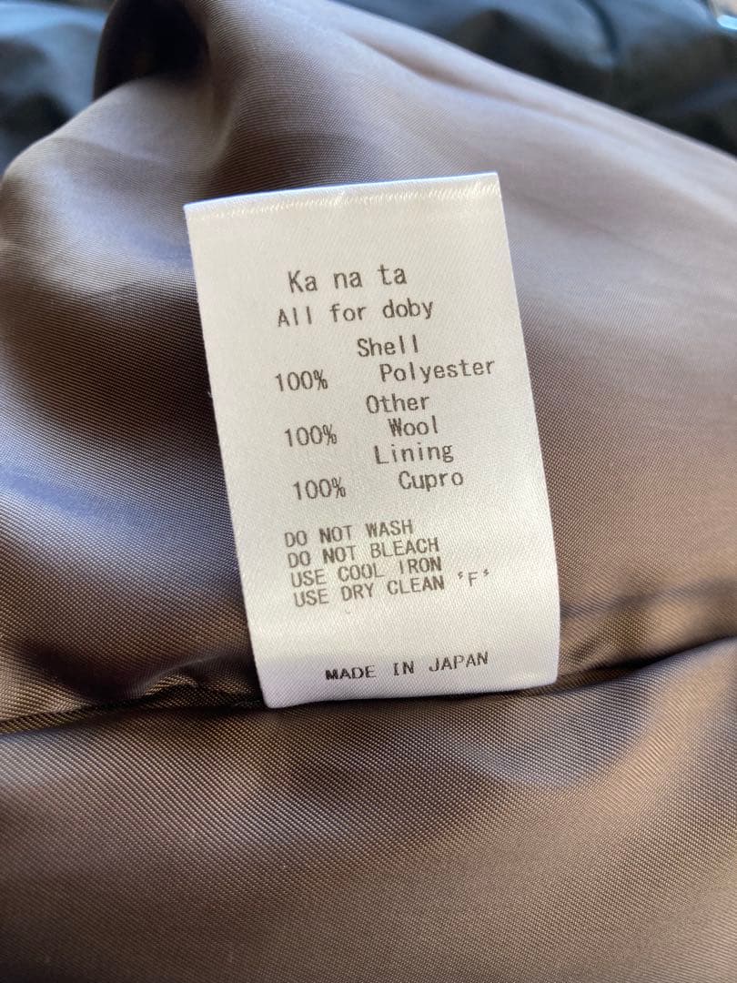 ジャケット・アウター ka na ta classic dawn jacket black