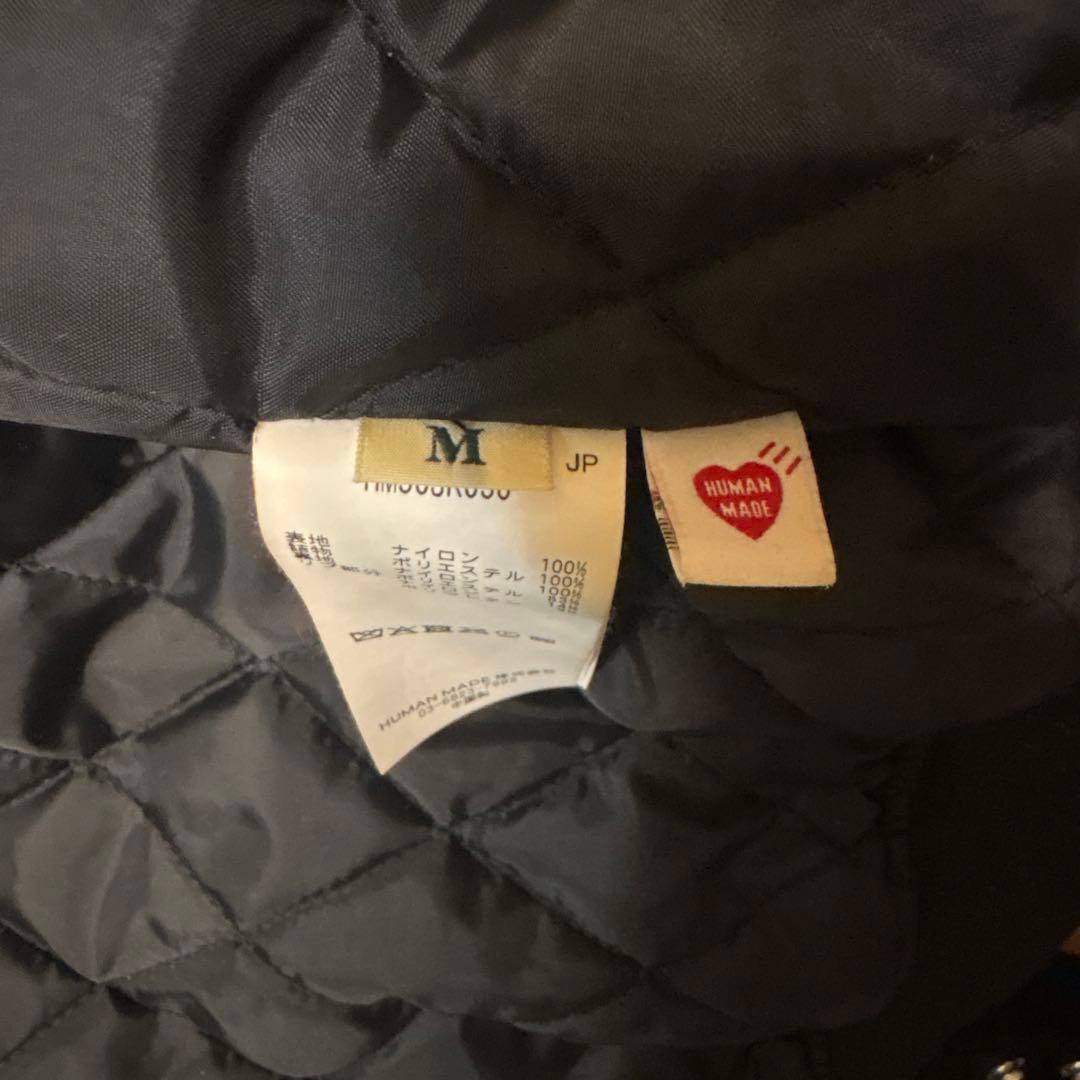 ジャケット・アウター HUMAN MADE NYLON STADIUM JACKET BLACK M
