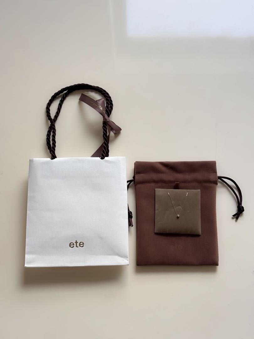 ete ネックレス　袋付き