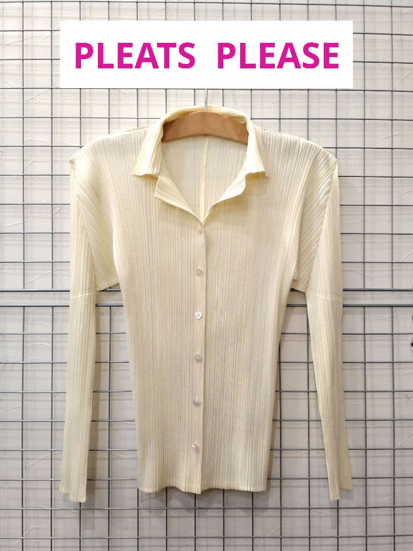 PLEATS PLEASE　プリーツ プリーズ　ブラウス　イッセイミヤケ
