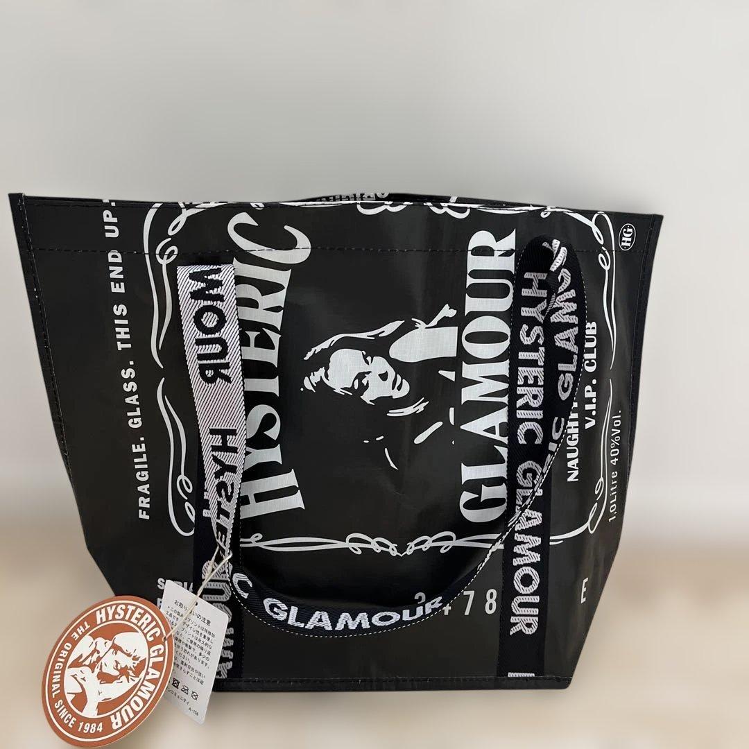 M.H　新品タグ付　ヒステリックグラマーエコバッグ トートバッグ 黒