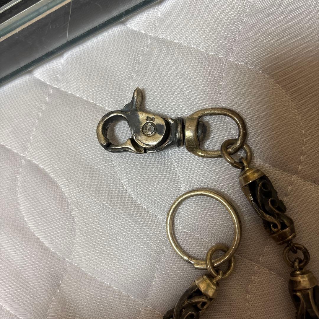 シルバー950 ウォレットチェーン　ヴィンテージ