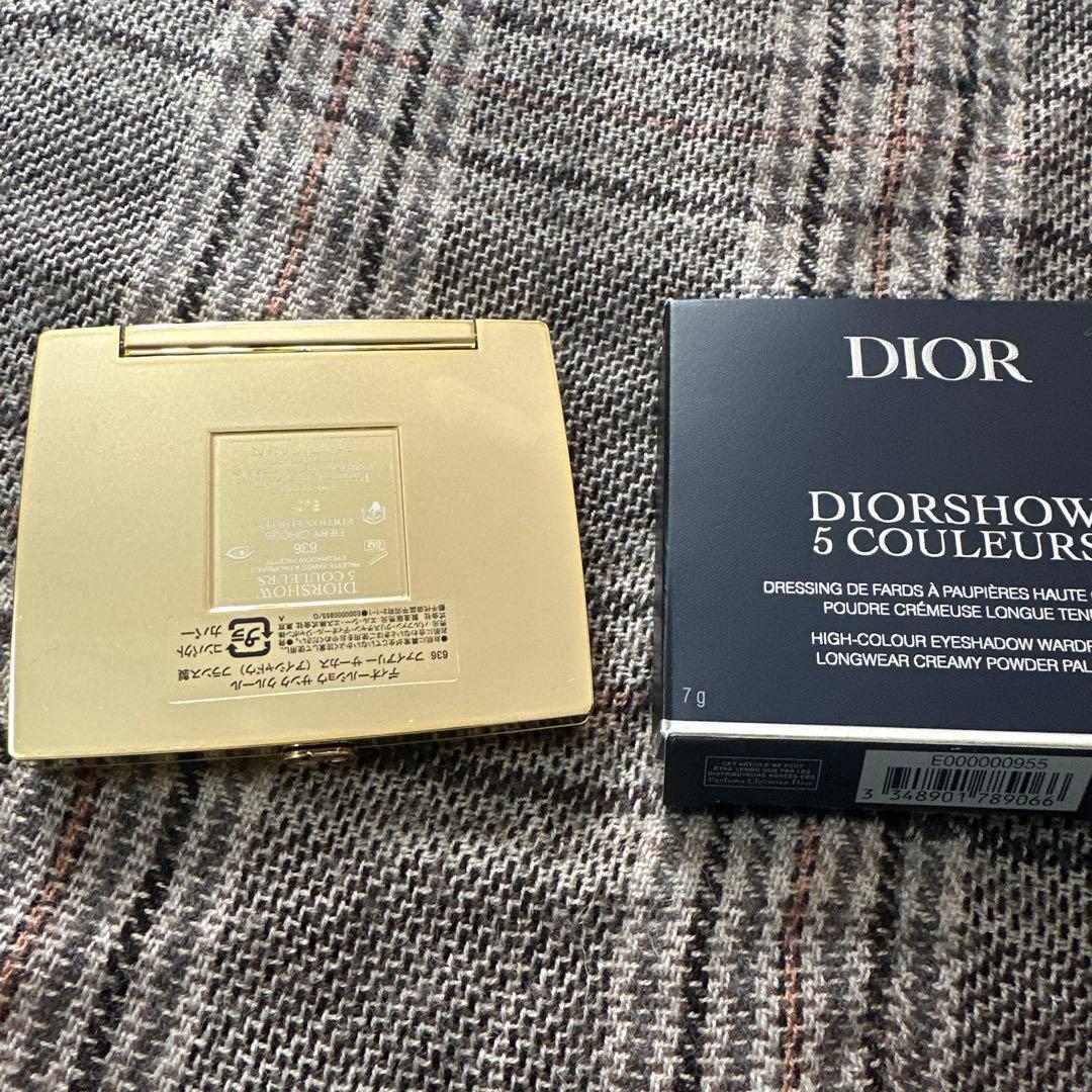 新品　ディオールショウ サンク クルール ホリデー 限定品　636