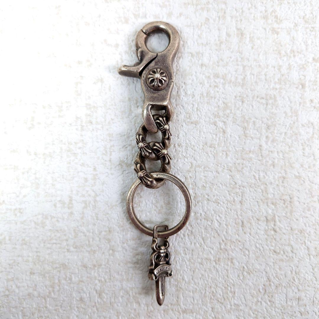 M0107G1 クロムハーツ クリップ エクストラファンシーキーチェーン ダガー