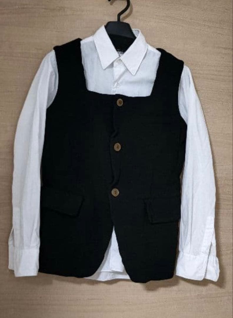 コムコム　コムデギャルソン　AD2006 スクエアネックベスト