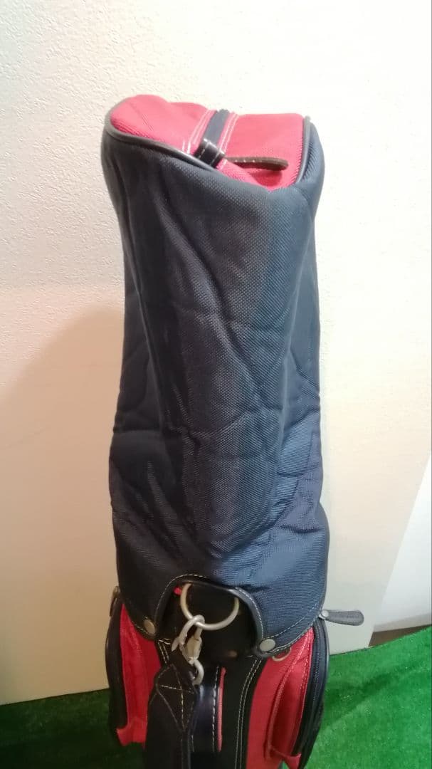 Ralph Lauren Polo Golf キャディバッグ ネイビー/レッド