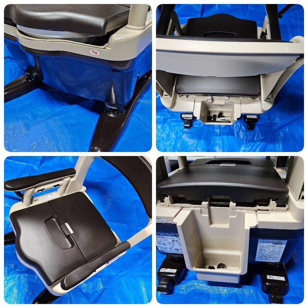 ポータブルトイレ 調整可能な高さ　アロン化成　ジャスピタ