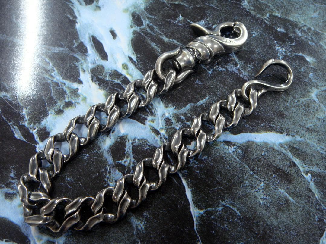 クライミー レターリボン ウォレット チェーン ショート 定価187,000円